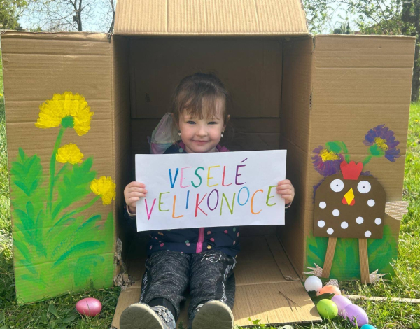 DĚTI PŘEJÍ VESELÉ VELIKONOCE